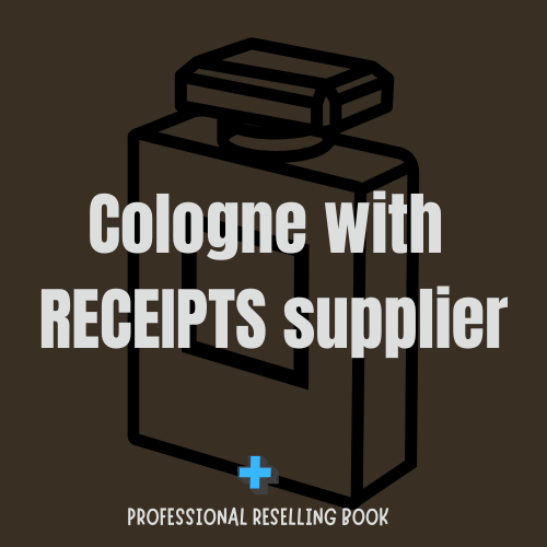 Cologne with Receipts supplier